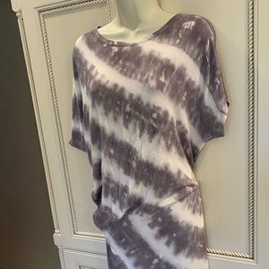 Young Fabulous & Broke Resort Wear Long Tie Dye Dress Sz XS Vacation Ready!